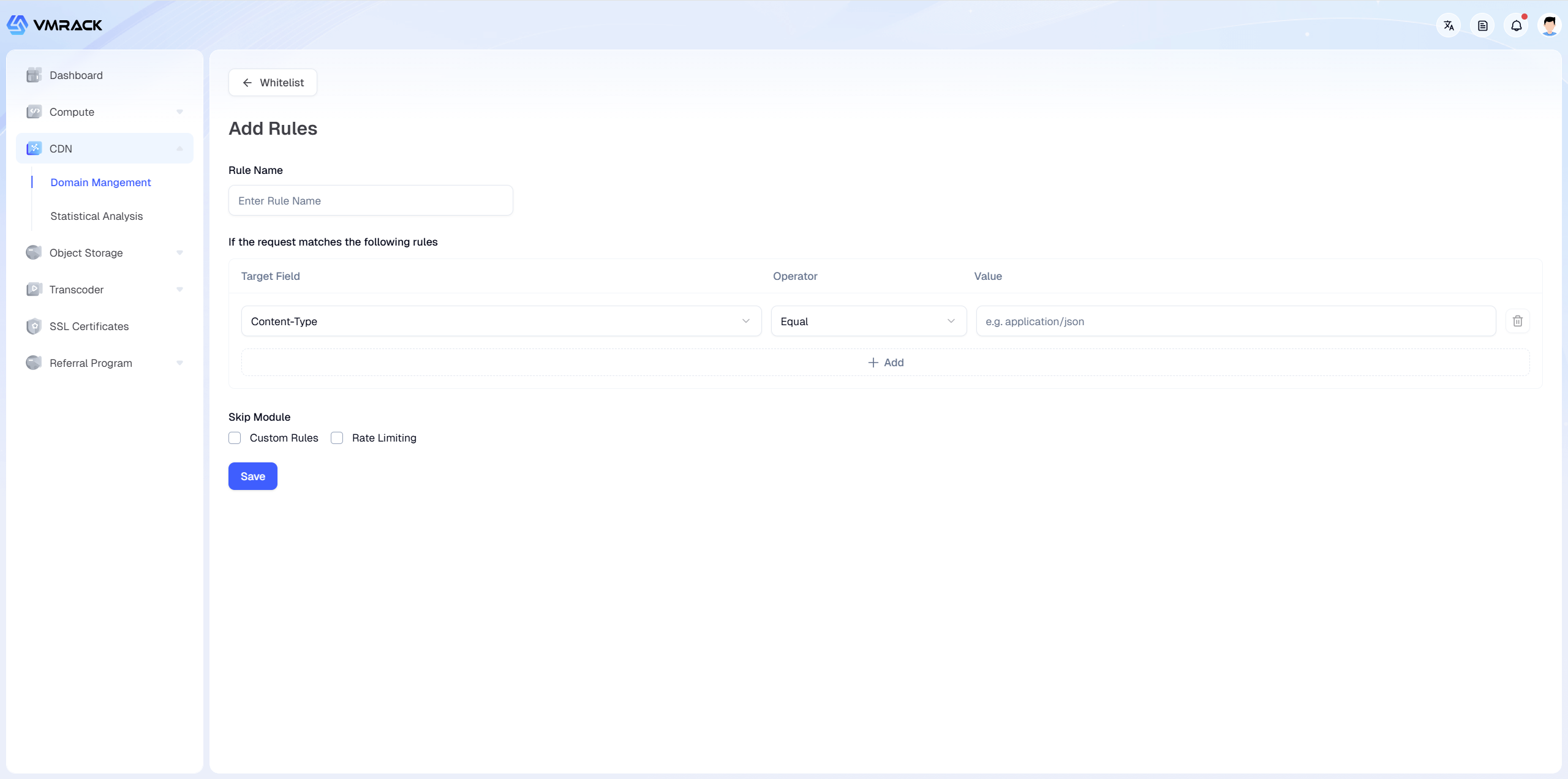 Whitelist